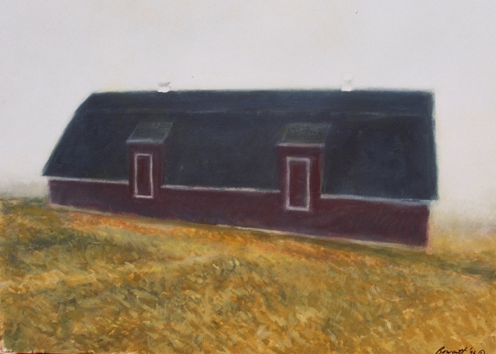 Arrow A Barn, Fine Oil Painting