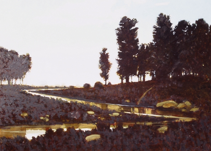 Bitterroor Fog, Fine Oil Painting