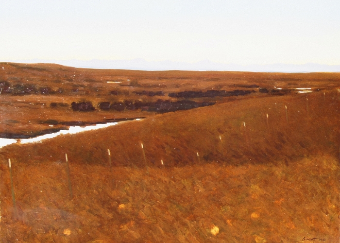 Pintler Sunset, Fine Oil Painting