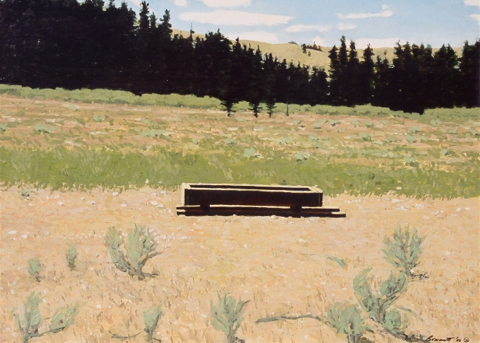 Saltbox, Fine Oil Painting